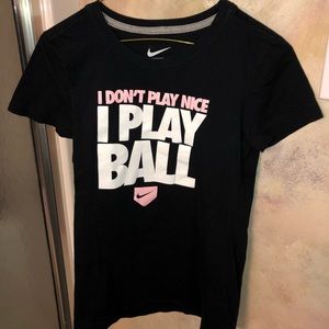 Nike softball/baseball T shirt